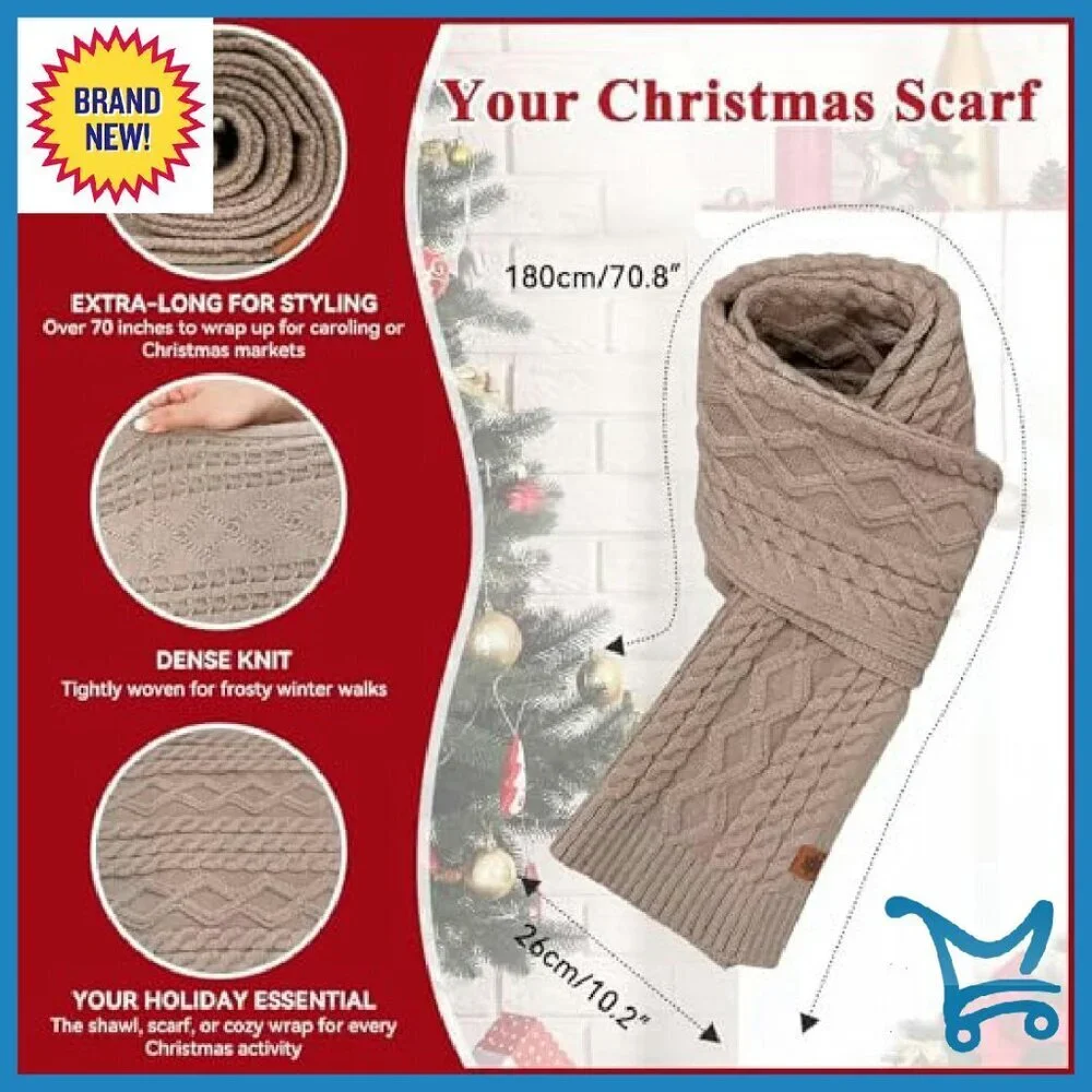 Fleece Lined Pom Pom Beanie Scarf Touchscreen Gloves Winter Set